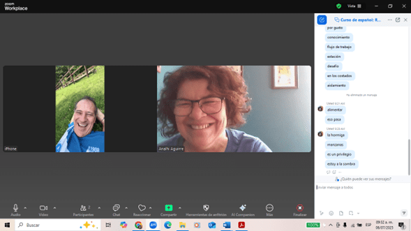 Learn Spanish. Online classes, live, from Mexico City. Material included. Private and group courses