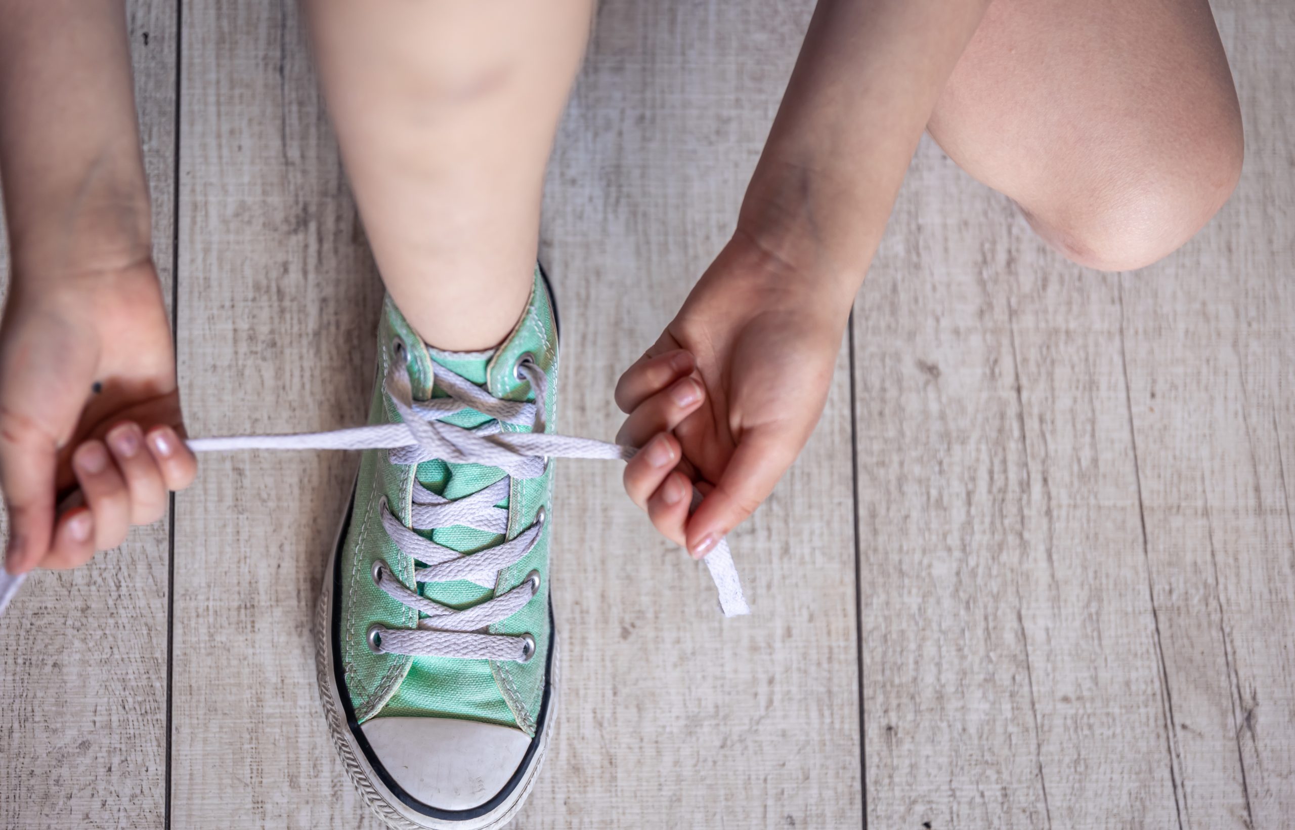 Aprender un idioma nuevo es como aprender a atarse los zapatos